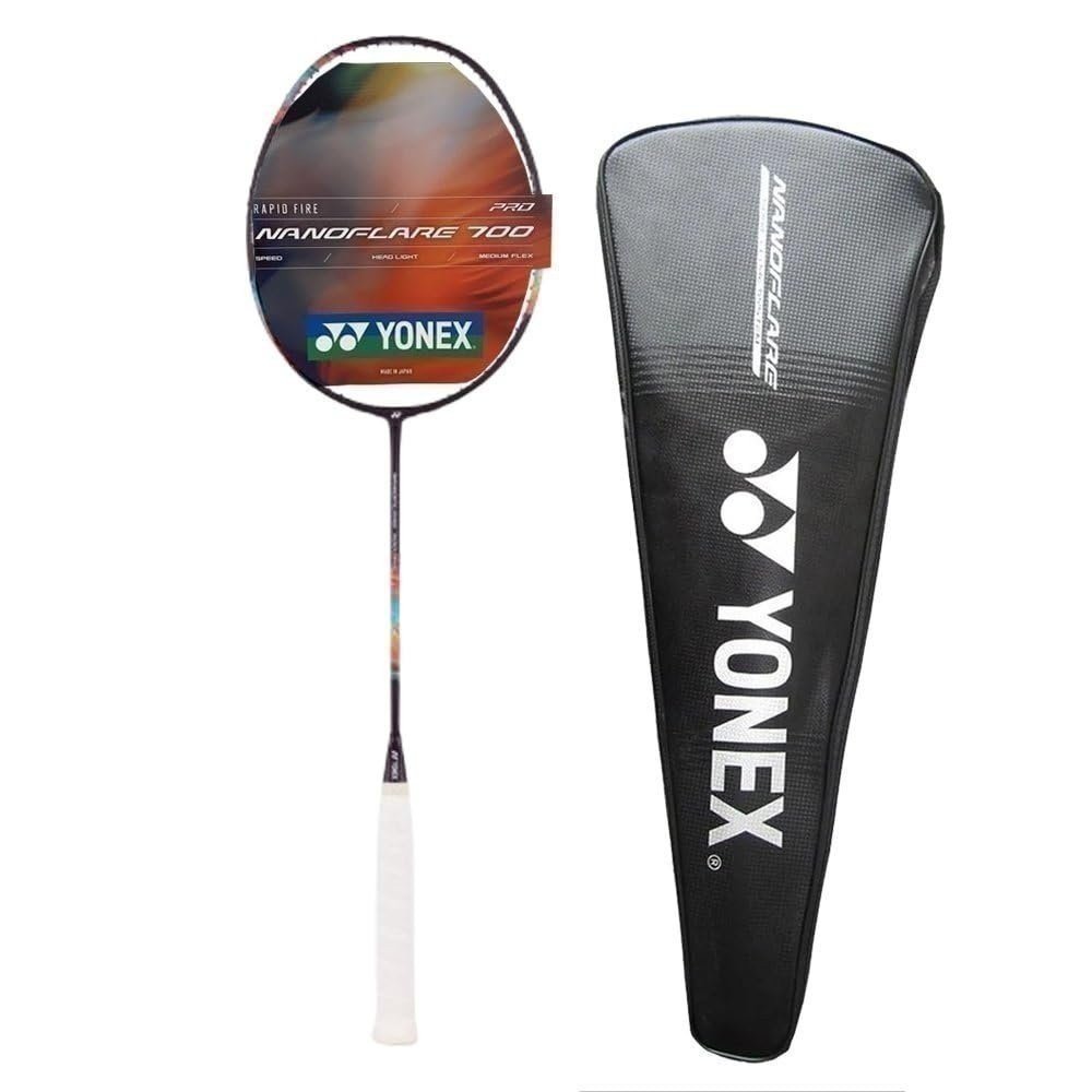 Yonex 2nd Gen Nanoflare 700 Pro (Midnight Purple) Badminton Racket, UNSTRUNG - Picture 1 of 6
