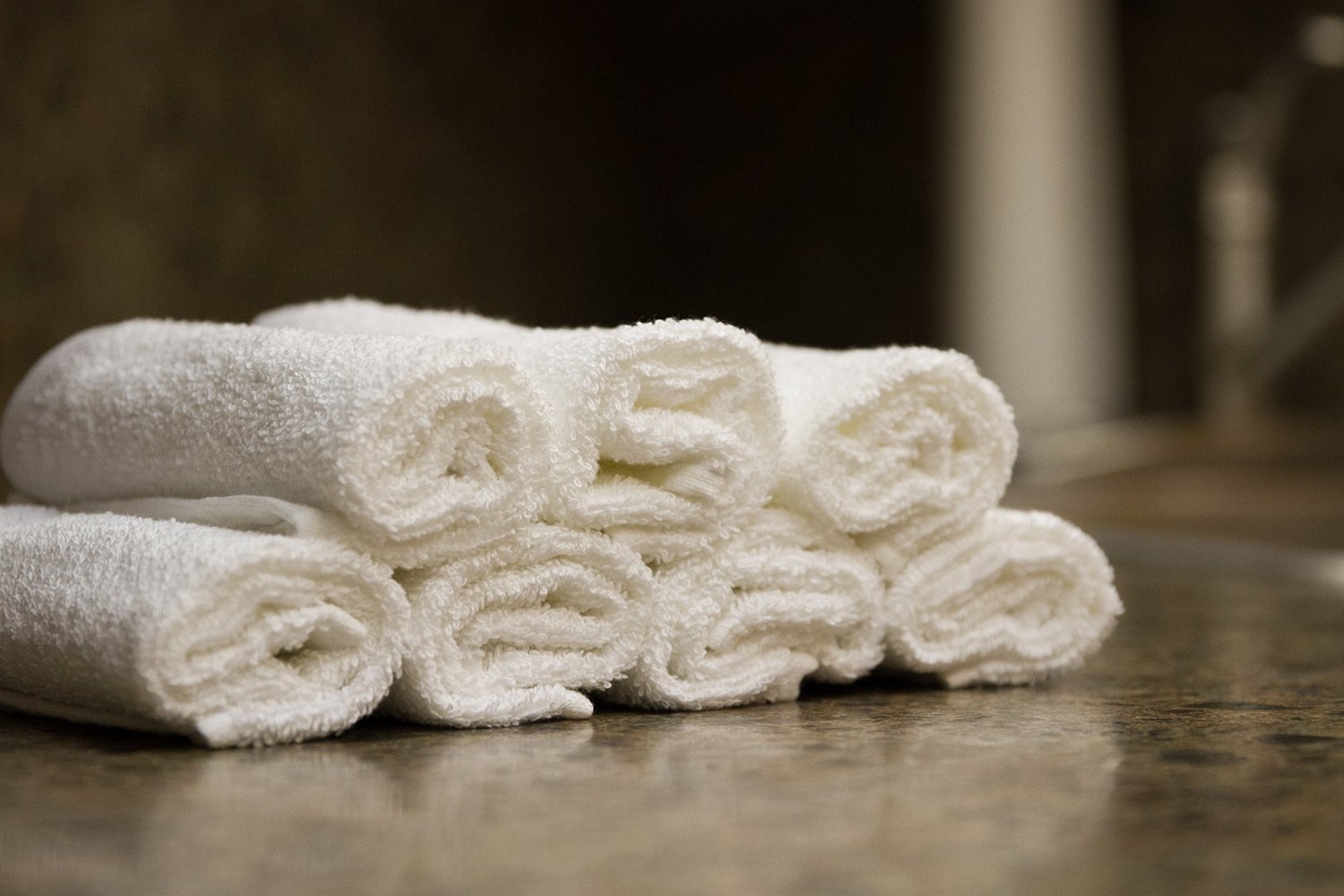 Wealuxe Cotton Washcloths Soft Absorbent Face Towels 12x12 Inch White -24/48/pk - Picture 12 of 18