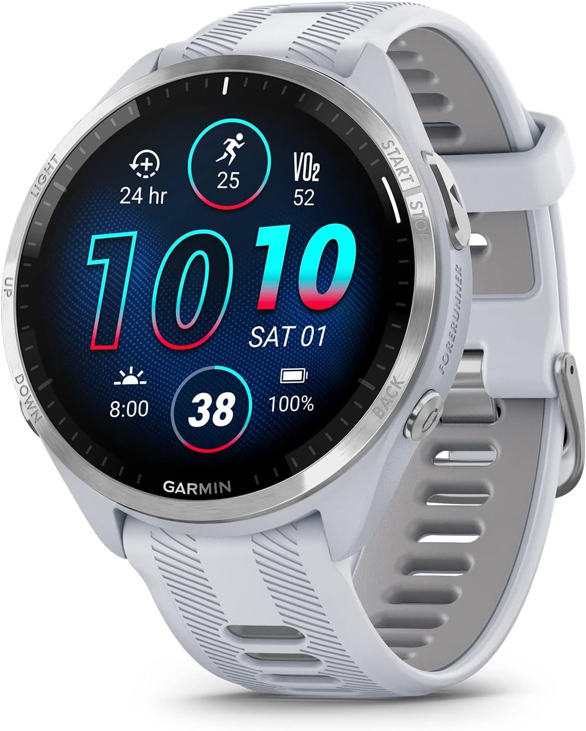 Garmin Forerunner 965 Unisex Smartwatch - Black (010-02809-00) for