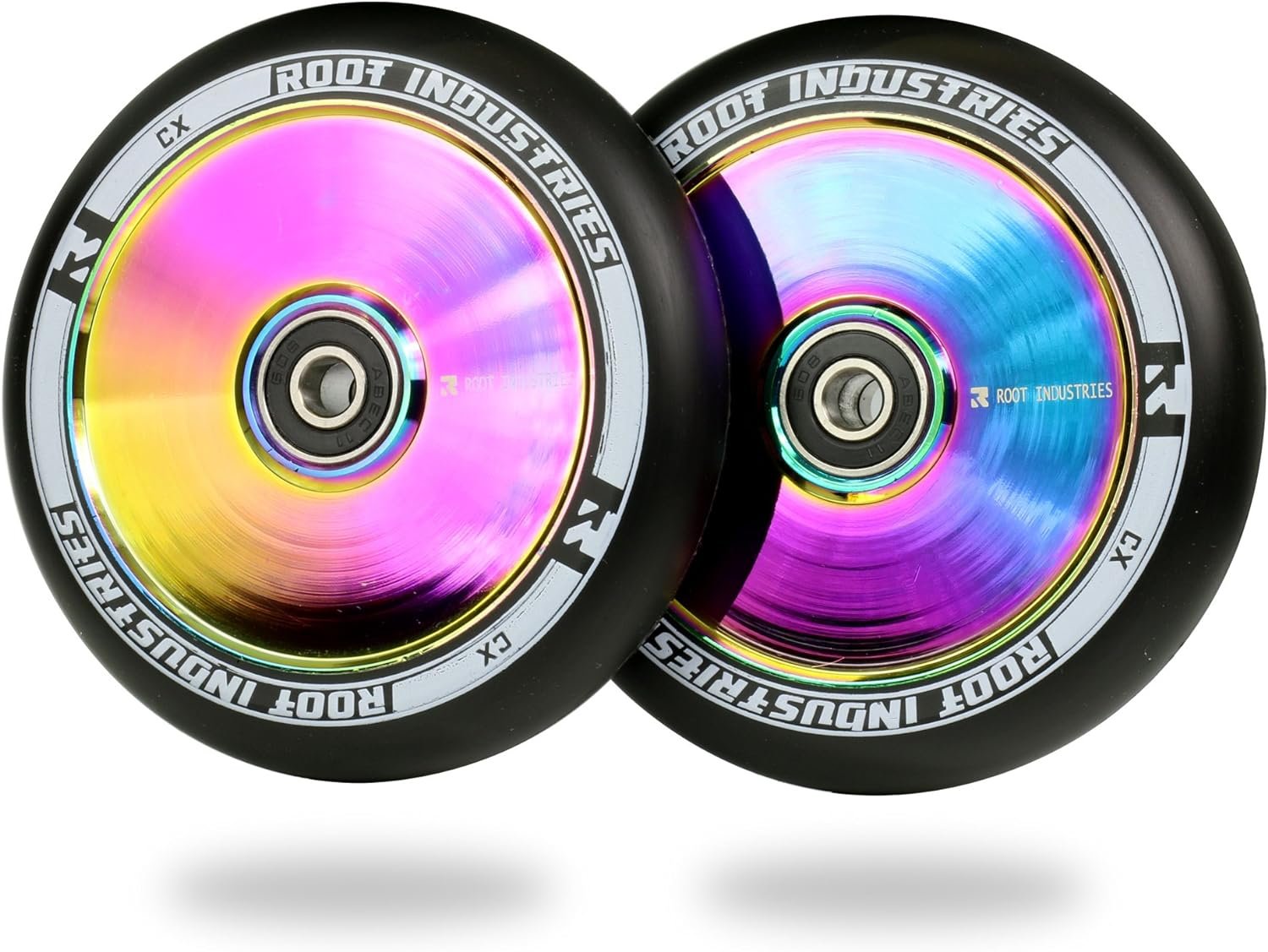 AIR Wheels 110mm - 120mm Pro Scooter Wheels Pair - Fits Most Setups - 24mm x... - Picture 22 of 24