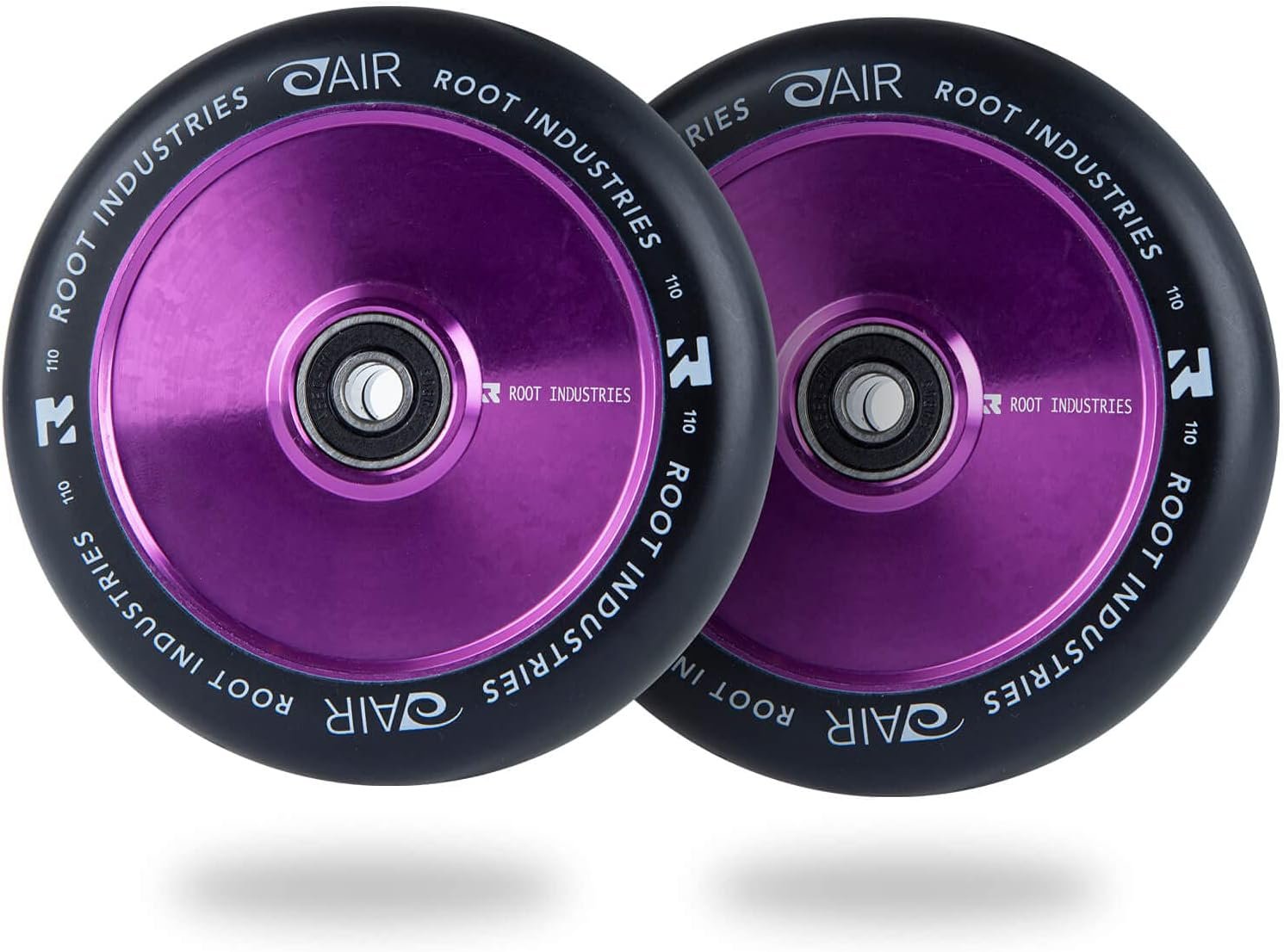 AIR Wheels 110mm - 120mm Pro Scooter Wheels Pair - Fits Most Setups - 24mm x... - Picture 23 of 24