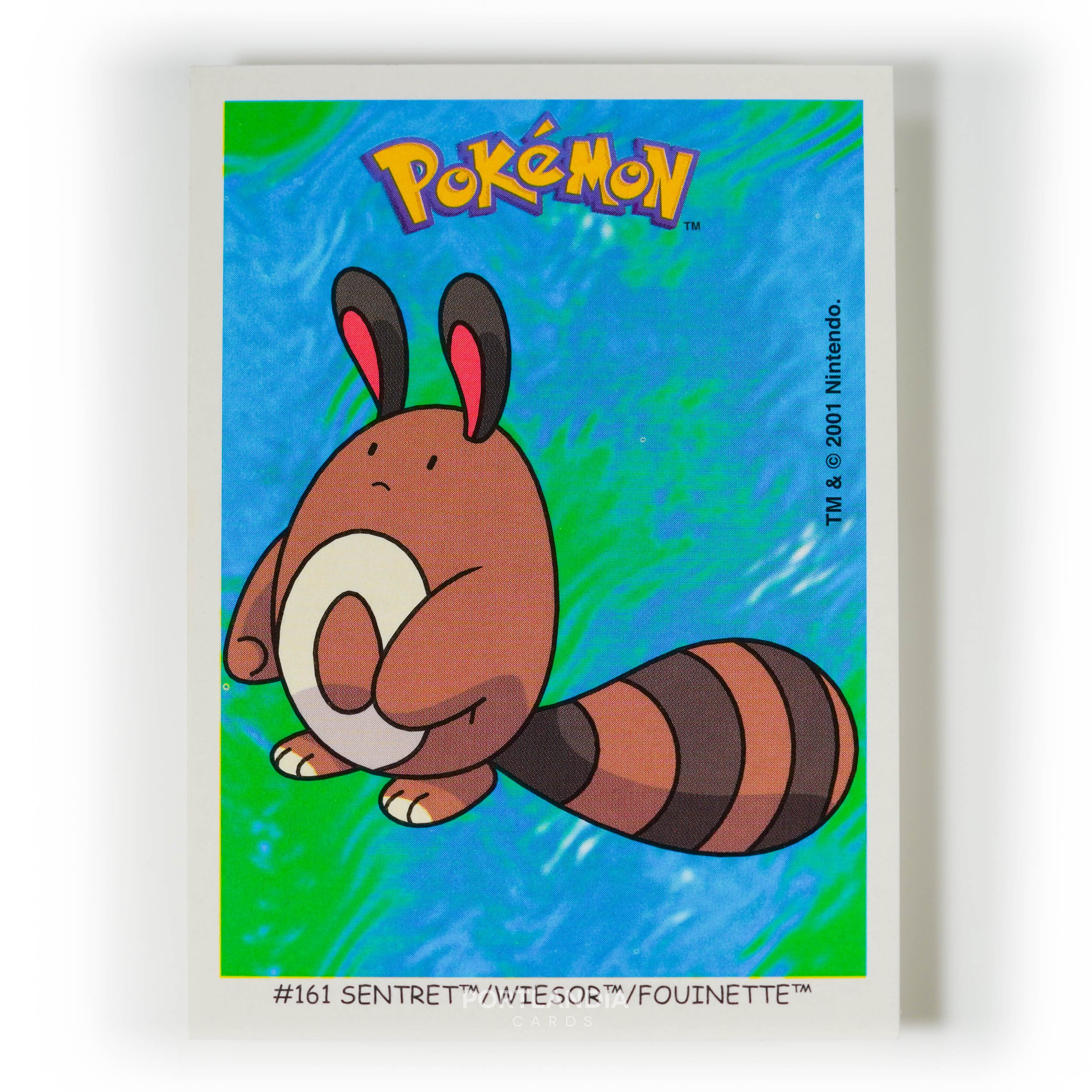 Pokemon - Dunkin Boomer Bubble Gum - Sticker Cards 2001
